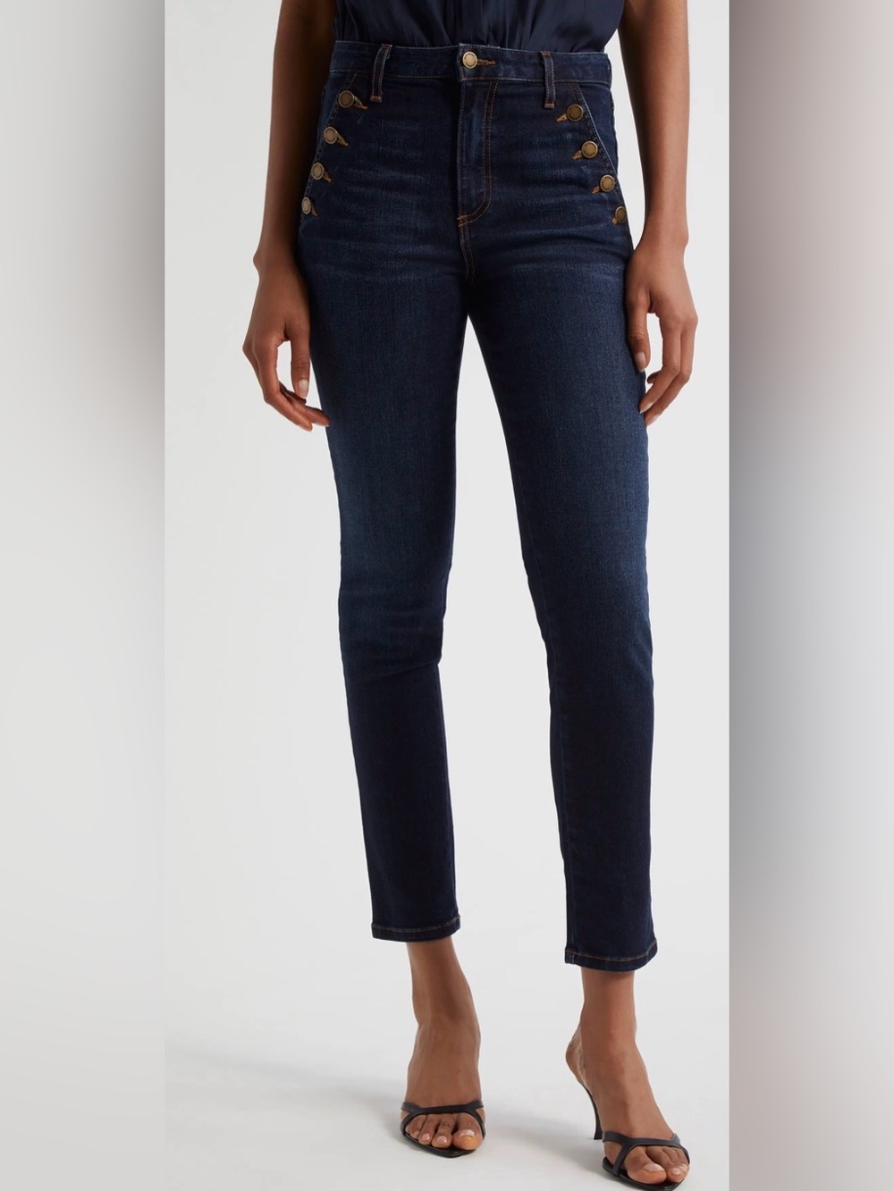 Ramy Brook Helena Dark Wash Skinny Jeans. Size 25